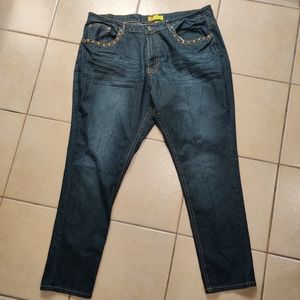 Kiss Therapy Embellished Dark Wash Jean